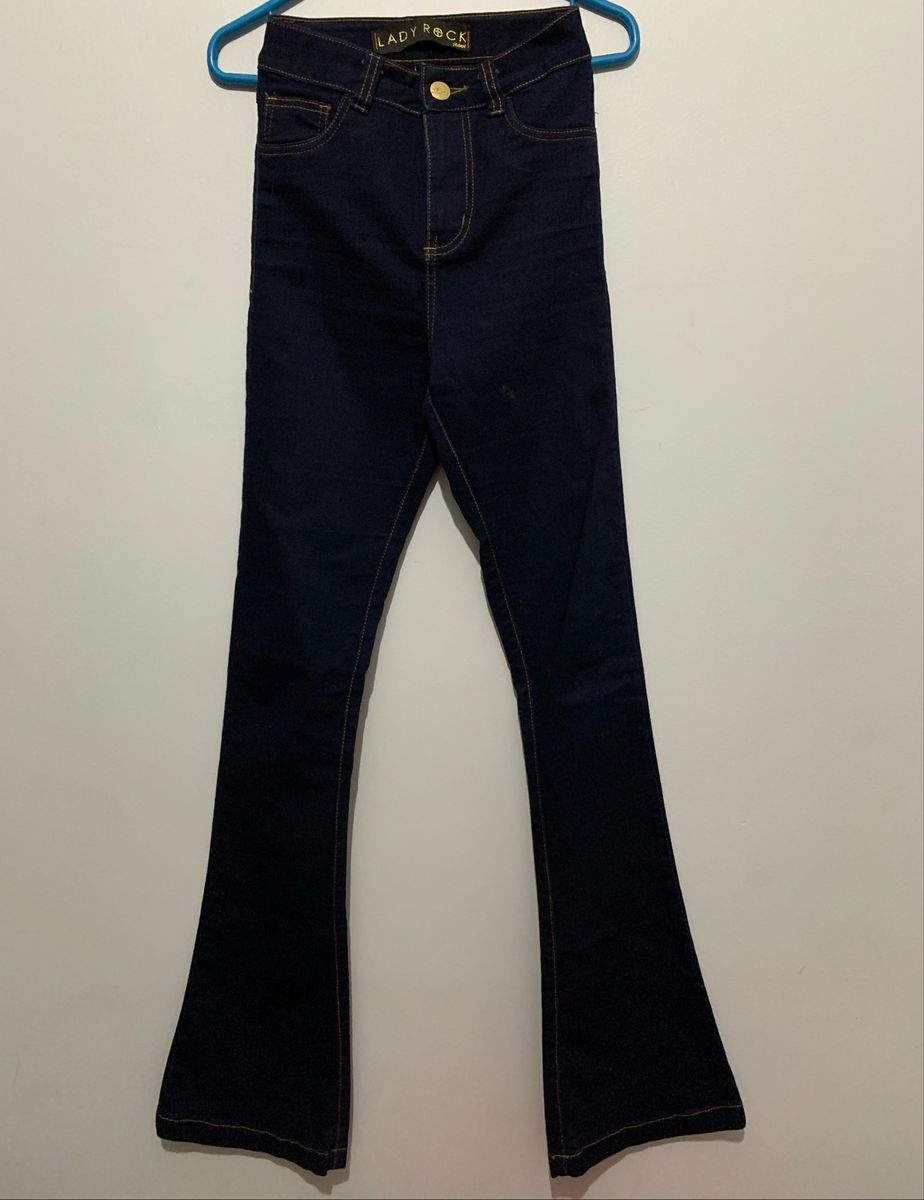 calça flare lady rock