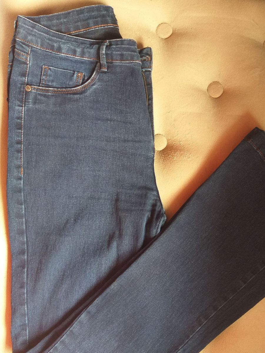calça jeans feminina flare marisa