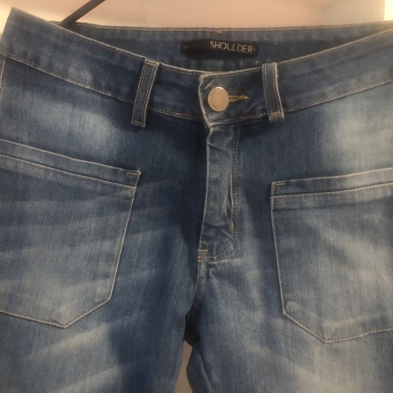 Calça jeans flare - calças jeans - SHOULDER