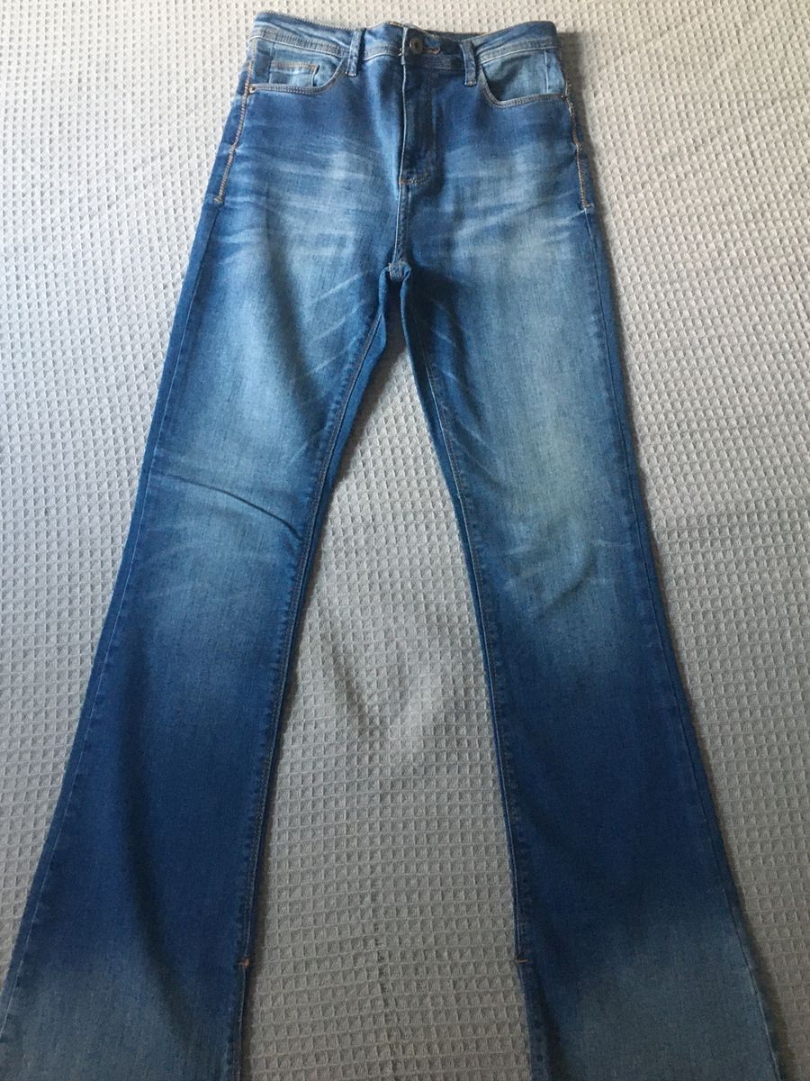 calça jeans flare renner