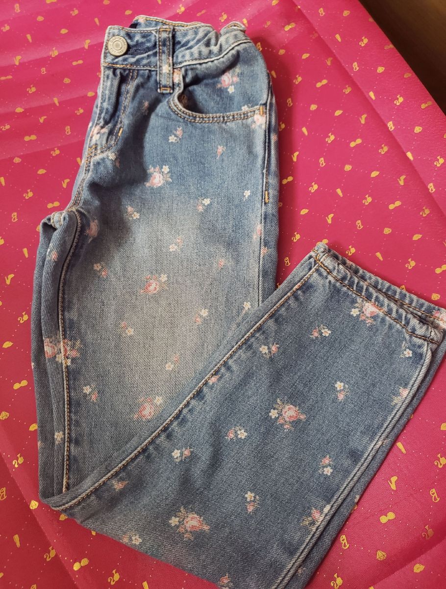 calça jeans para menina de 6 anos