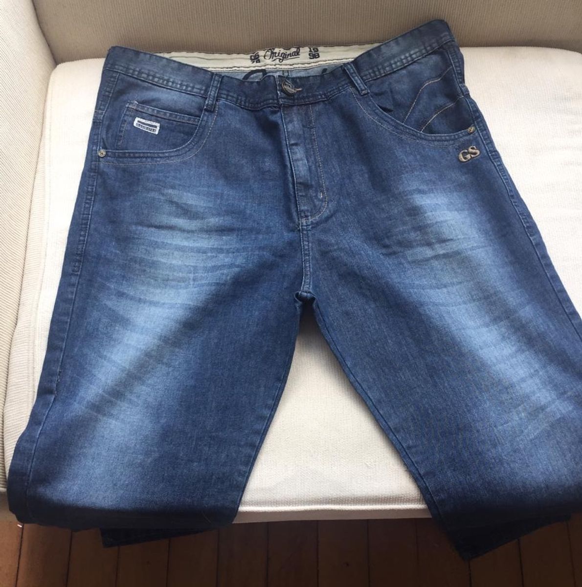 calças jeans usadas masculina