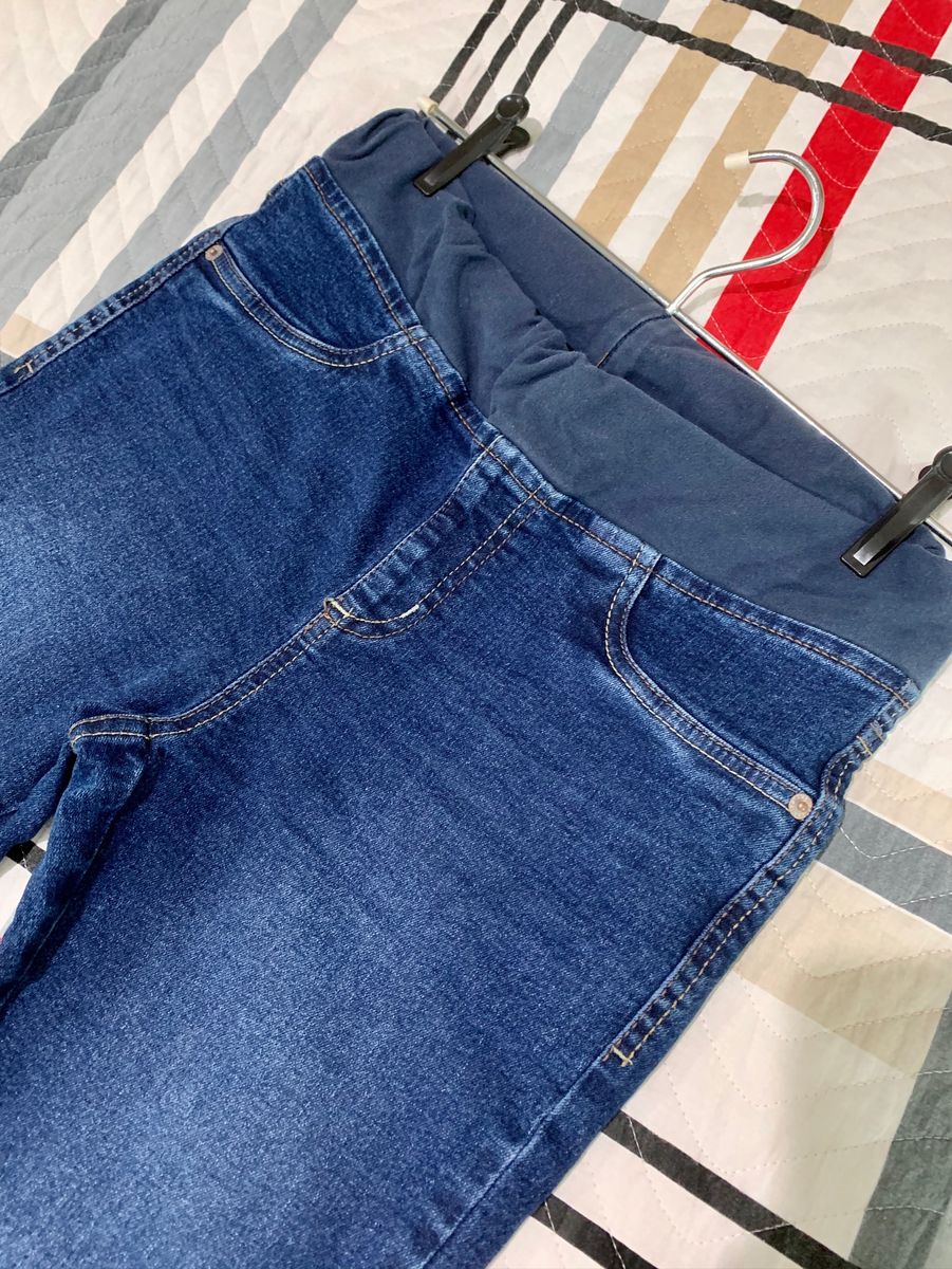 calça jeans gestante riachuelo