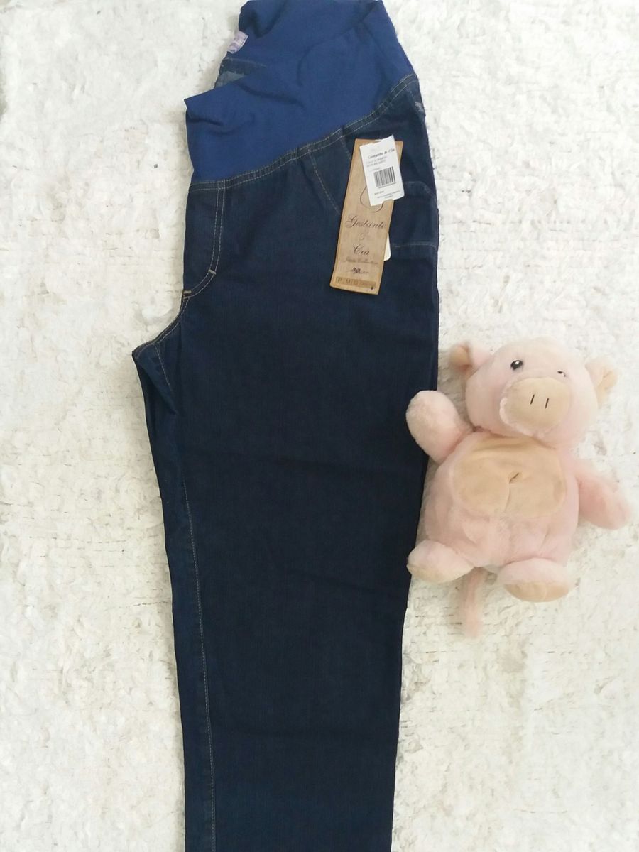 calça jeans de gestante