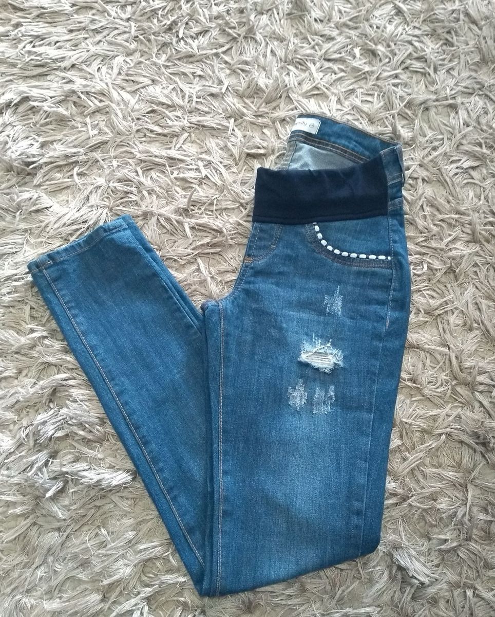 calça clochard para gestante