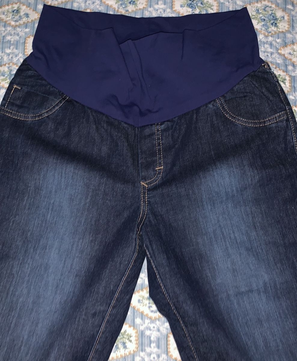 calça jeans feminina para gestante