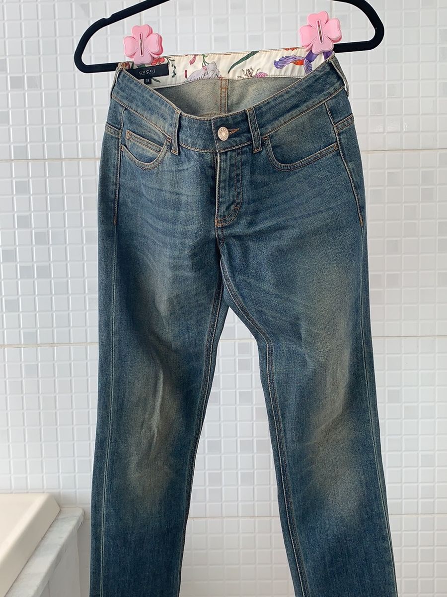 calça jeans gucci feminina