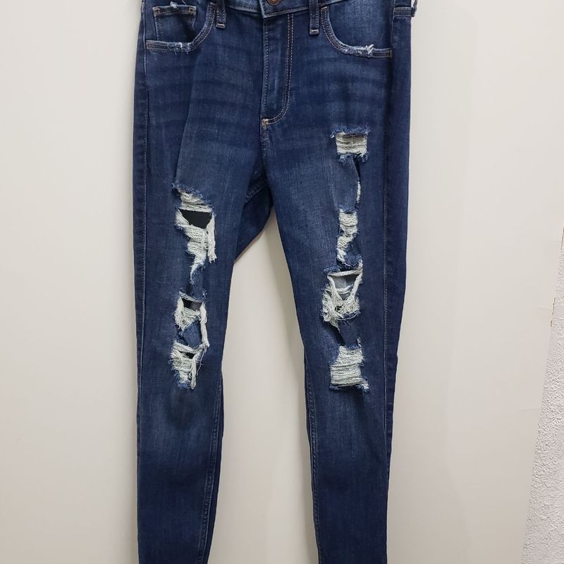 Calca jeans hollister best sale