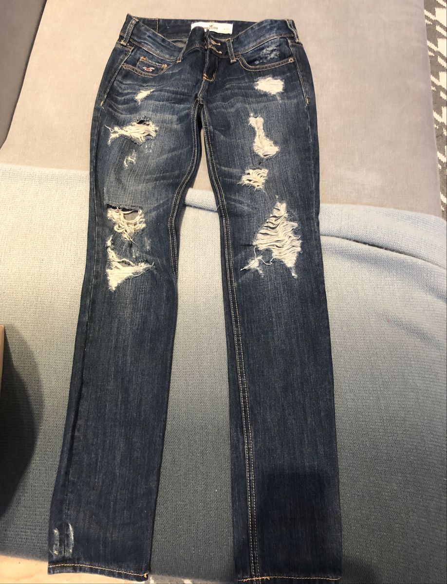calça jeans hollister feminina