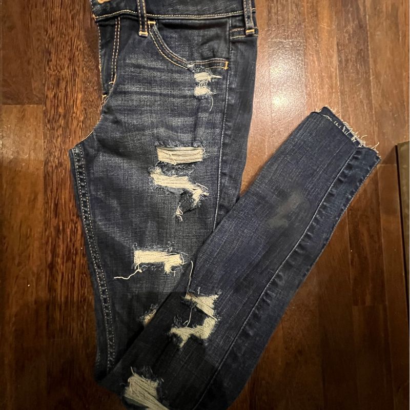 Calça jeans hot sale hollister