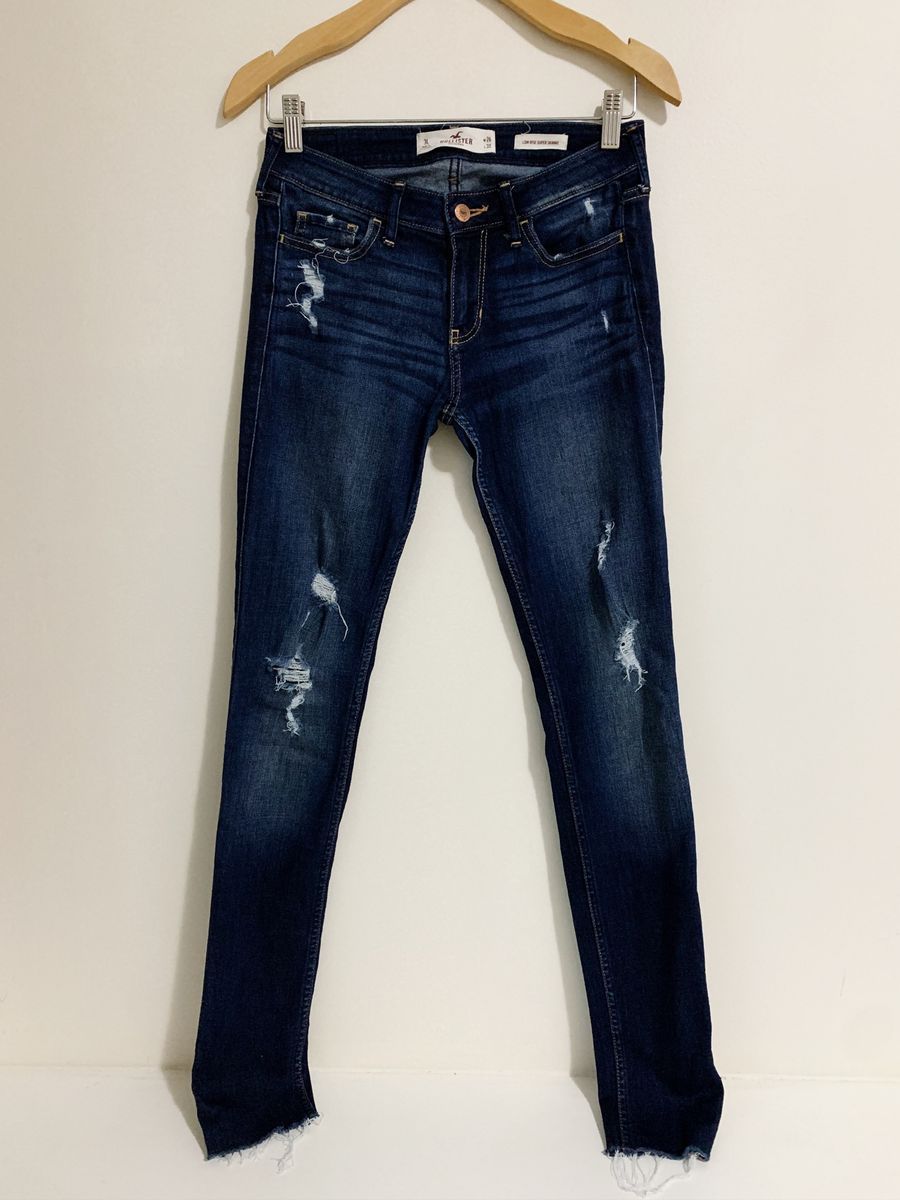 calça jeans hollister feminina