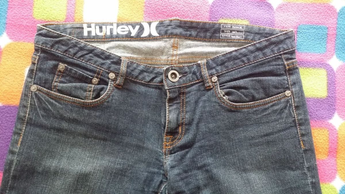 calça hurley jeans