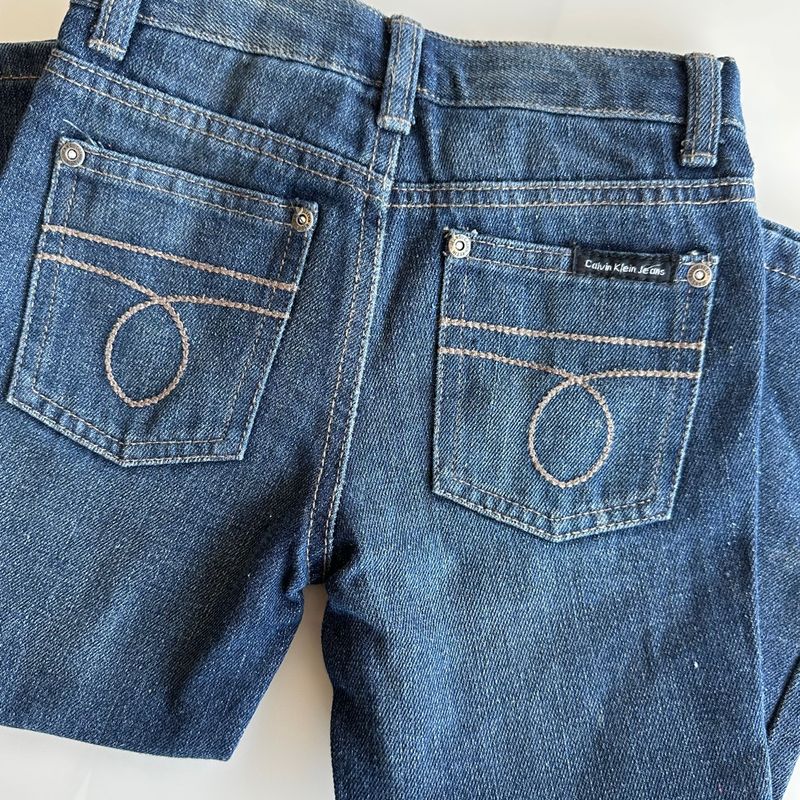 Calça jeans infantil calvin hot sale klein