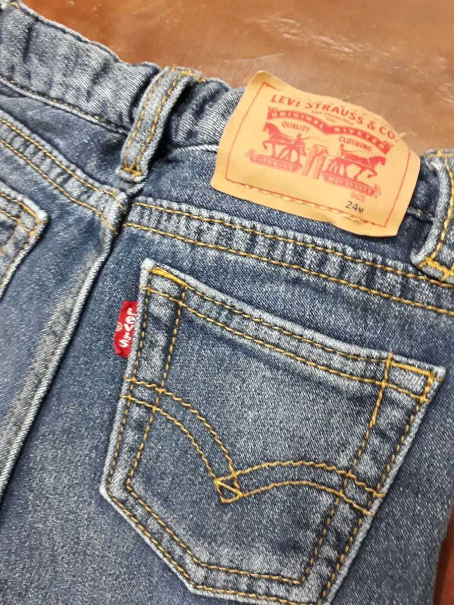 calça jeans levis infantil