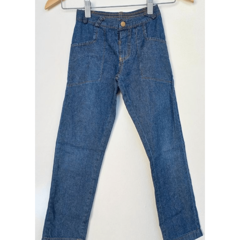 Calca Jeans Infantil Menina - Azul