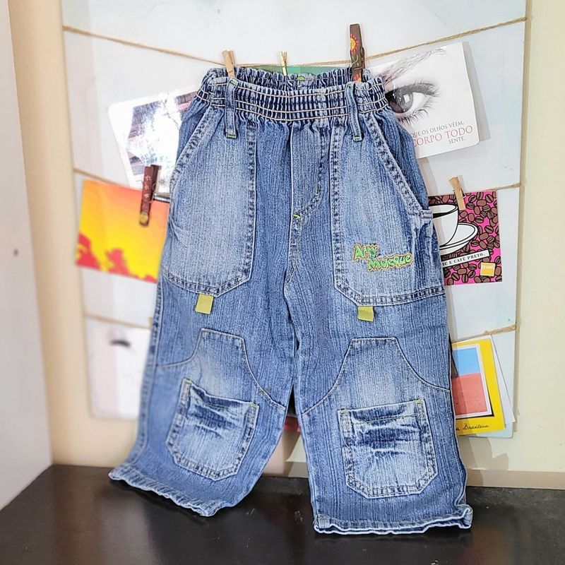 Roupas jeans infantil store masculina