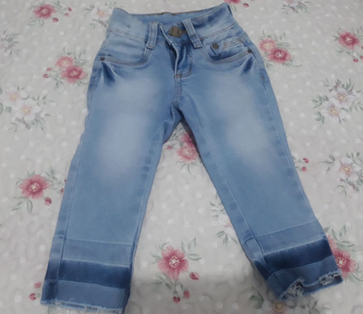 calça jeans tamanho 1