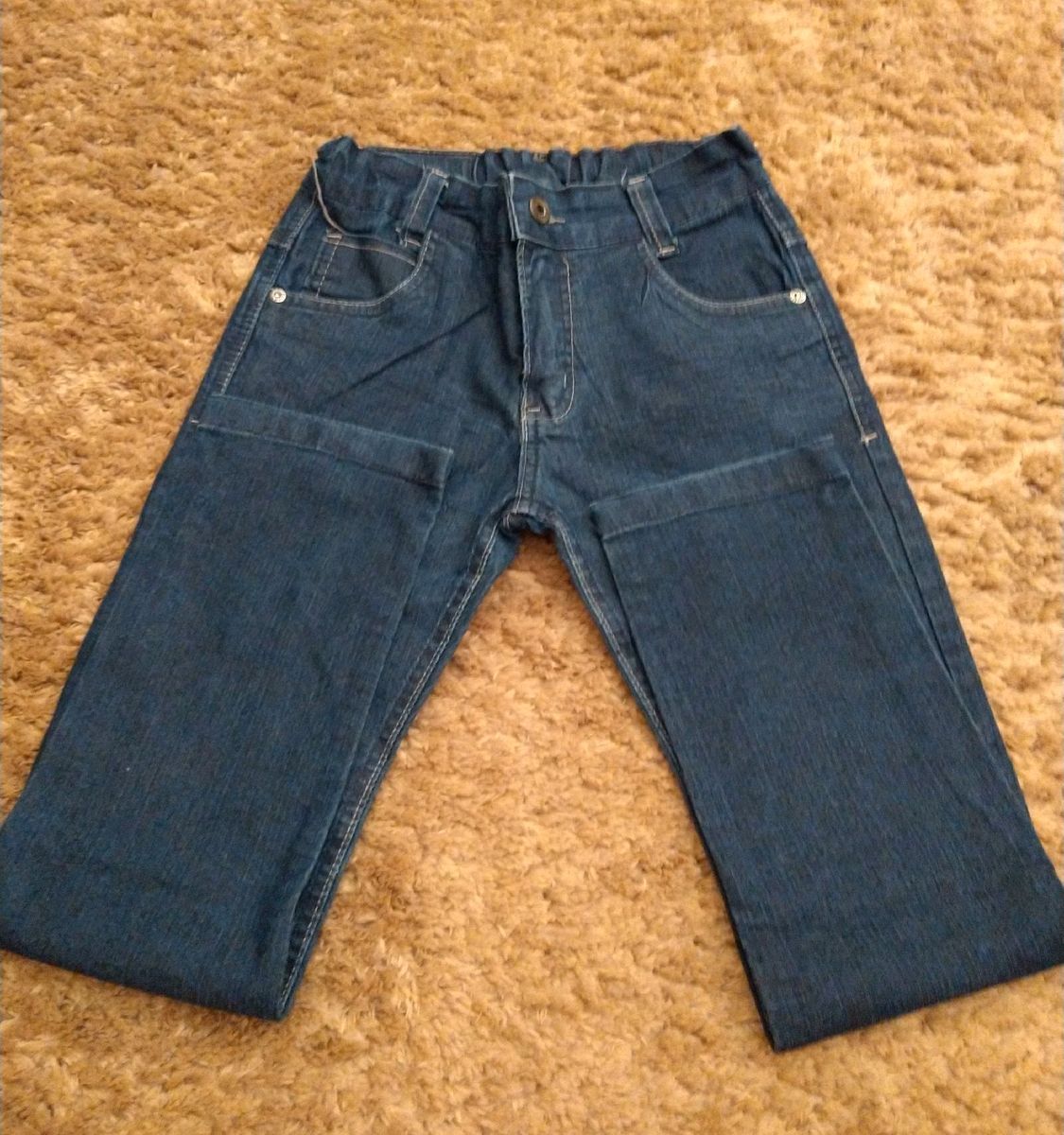 calça jeans infantil tamanho 8