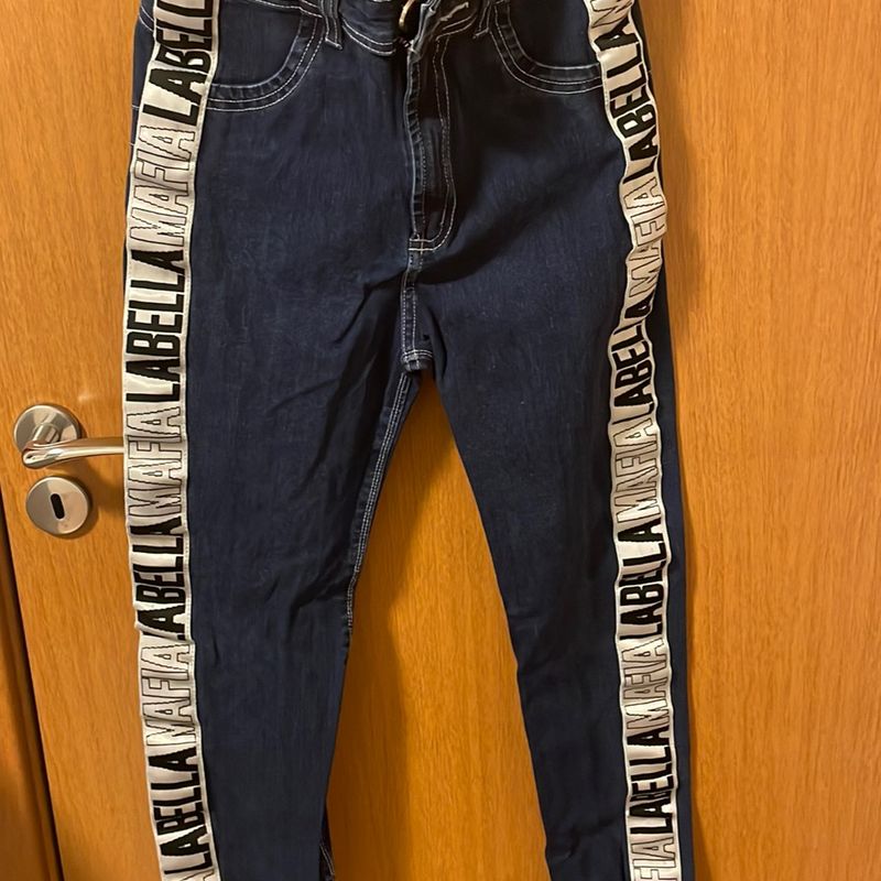 Calça jeans la bella hot sale mafia