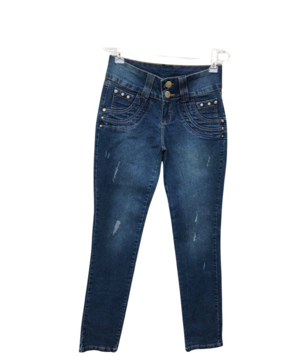 Calça Jeans 38 Cintura Alta  Calça Feminina Nunca Usado 81455320