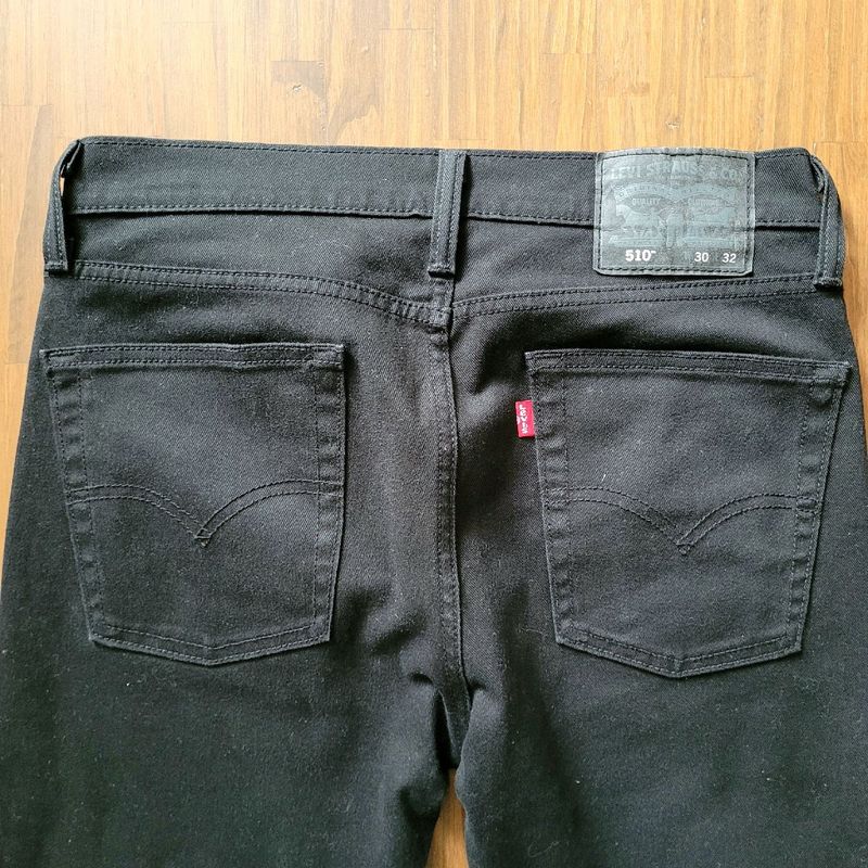 Calça Jeans Levi'S 510 Skinny Preta