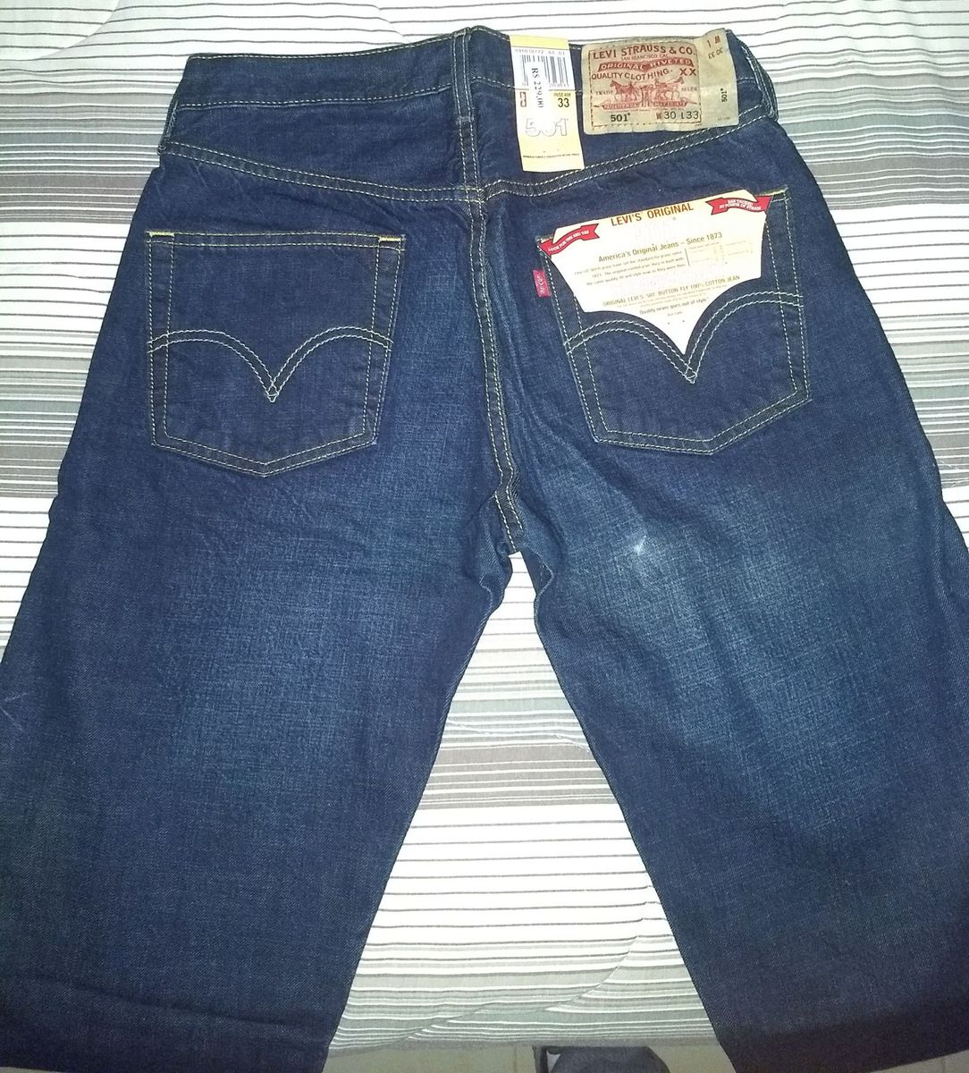 calça levis 501 masculina preço