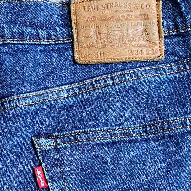 Cal a Jeans Levis 511 34x34 Cal a Masculina Levi s Usado 80087627 enjoei