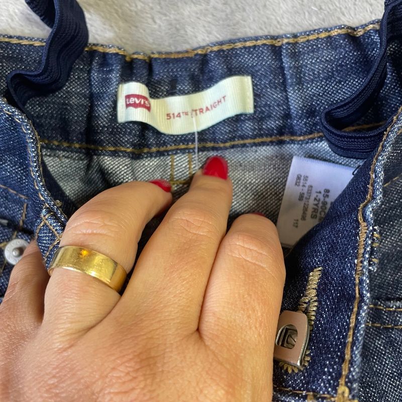 Cal a Jeans Levis Modelo 514 Th Straight 2t Nova Roupa Infantil para Menino Levi s Nunca Usado 95704688 enjoei
