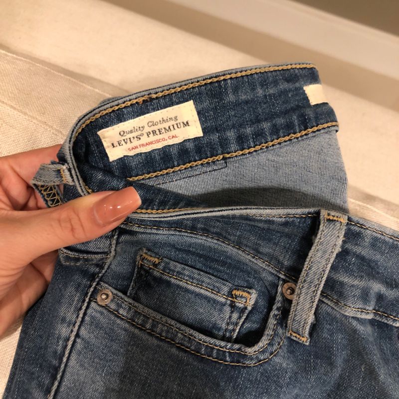 Calça Jeans Levis Nova, Calça Feminina Levis Nunca Usado 37693883