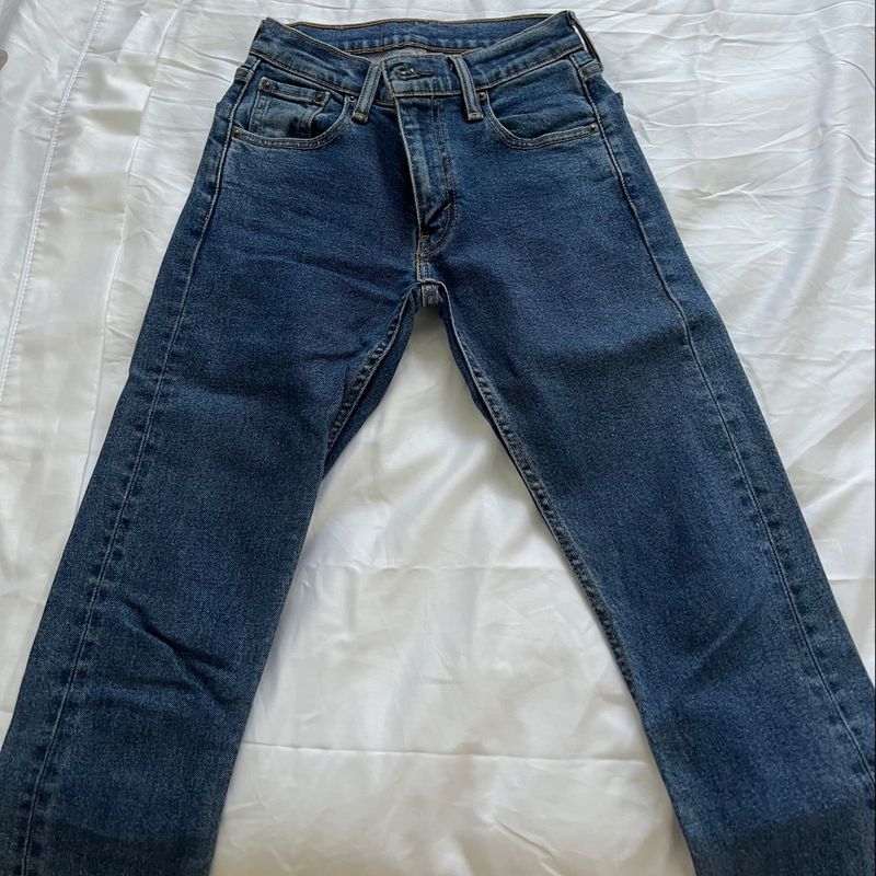 Calça Original Levis Jeans - Clara - Cintura Baixa, Calça Feminina Levi'S  Usado 95223069