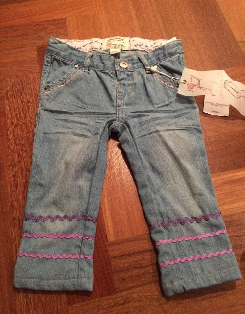 calça jeans bebe 6 a 9 meses