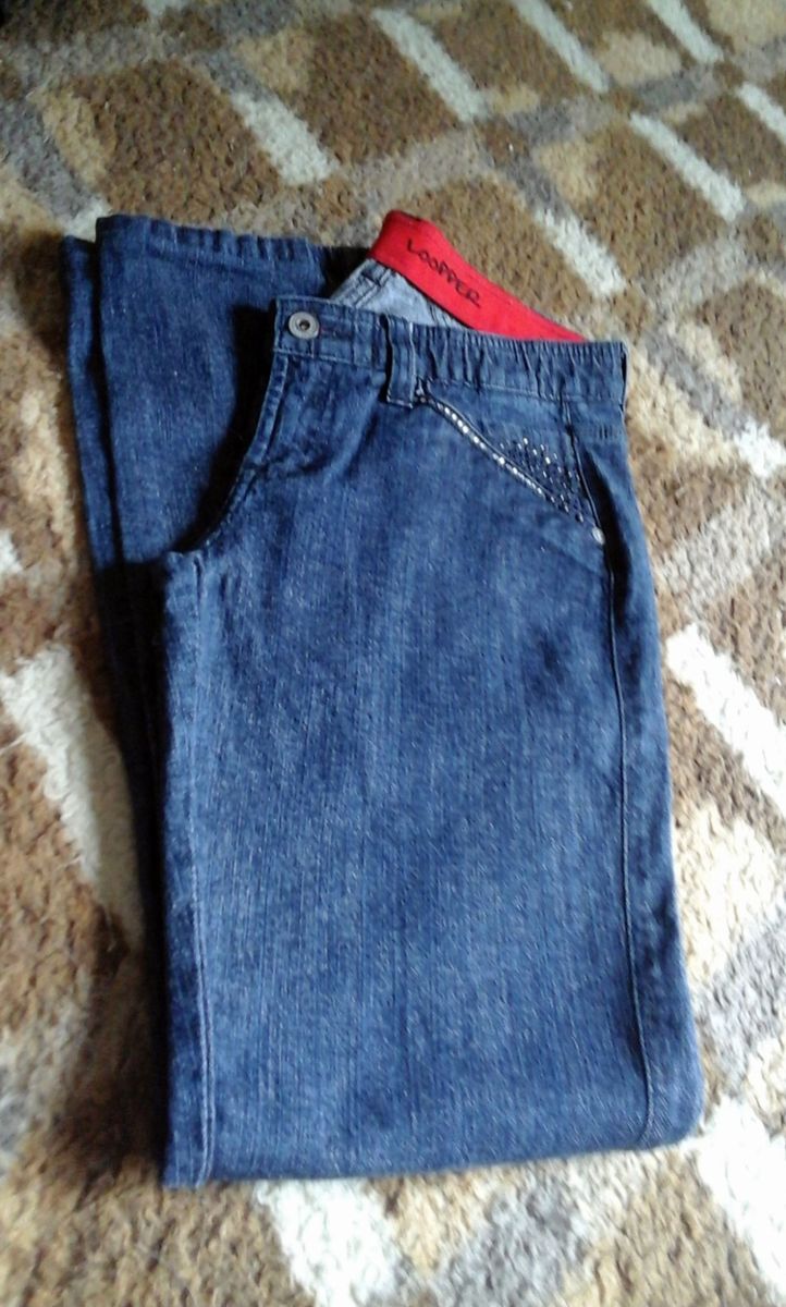 calca jeans looper feminina