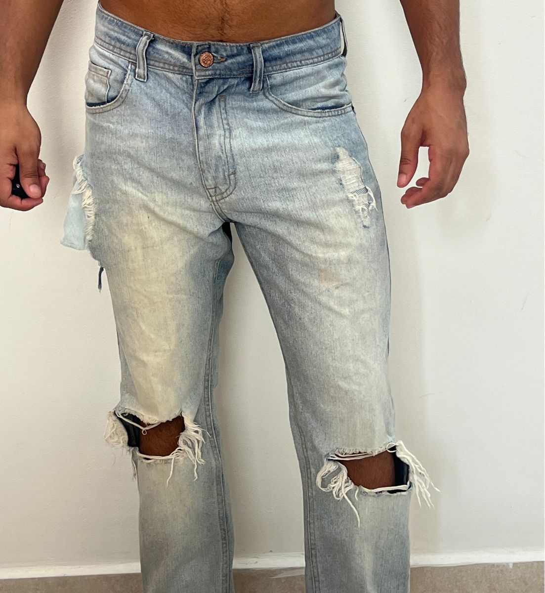 Calça jeans best sale lost masculina