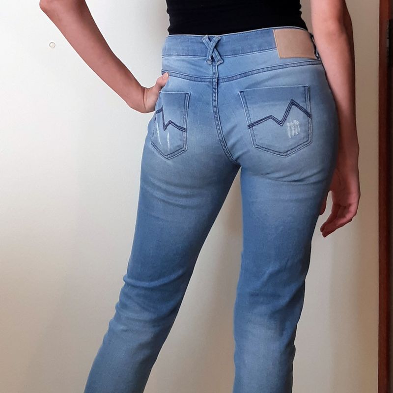 Calça jeans m officer hot sale feminina