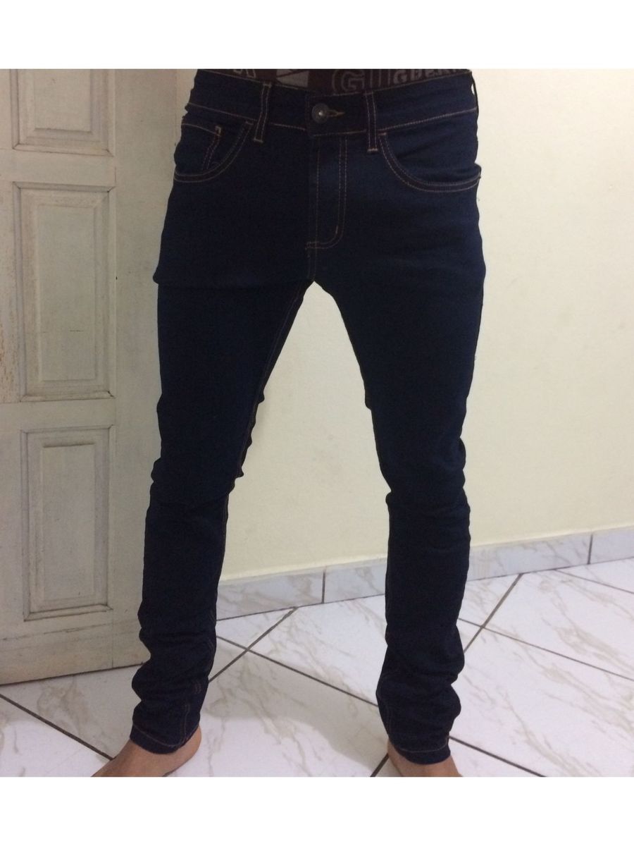 calça jeans preta masculina riachuelo