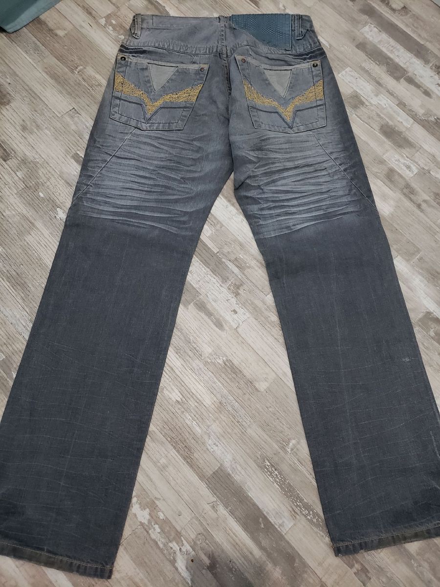 calça de tecido com lycra