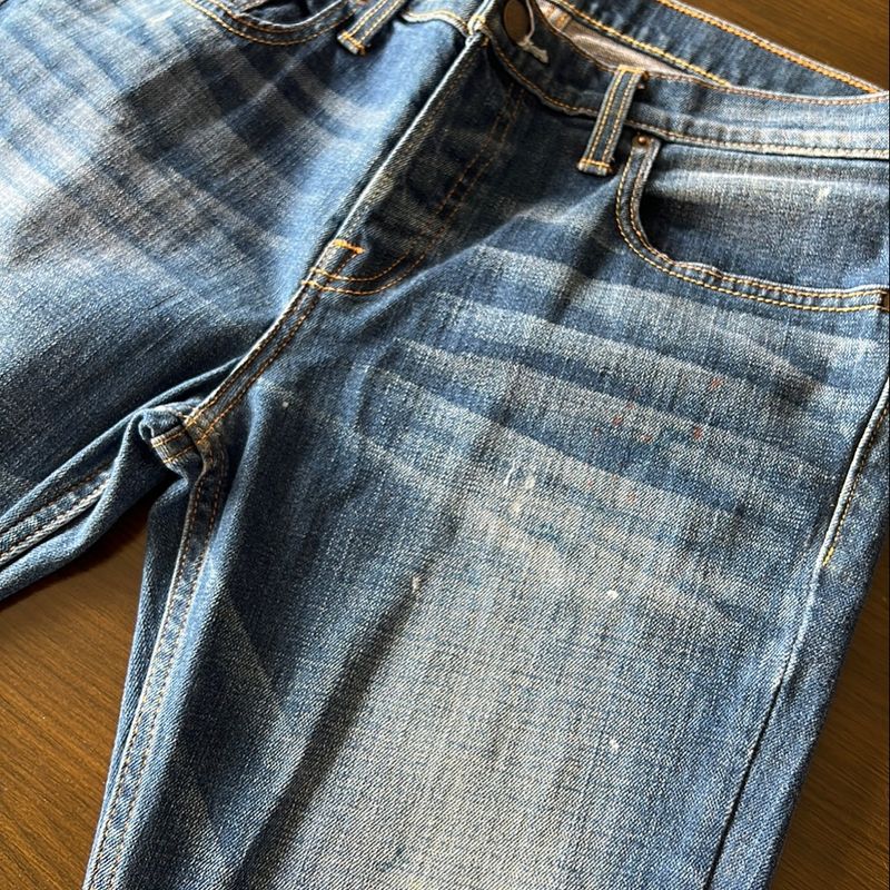 Calça Jeans Masculina Adulto, Hollister, Tam 33x32 Modelo Super