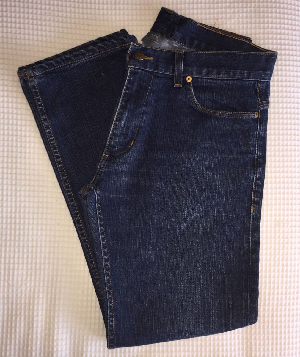 calça jeans masculina armani exchange