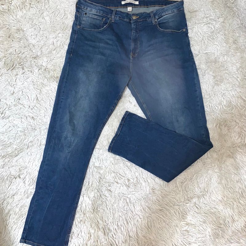 Calça jeans masculina sale branca calvin klein