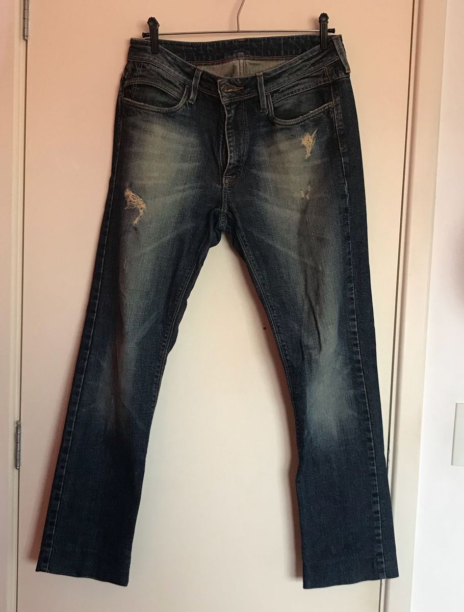 calça jeans masculina carmim
