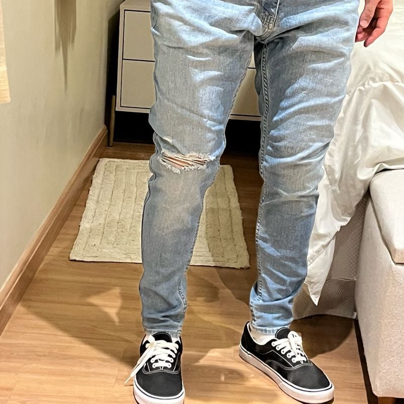 Calça Jeans Masculina Clara 42 Hollister Skinny Hollister Usado