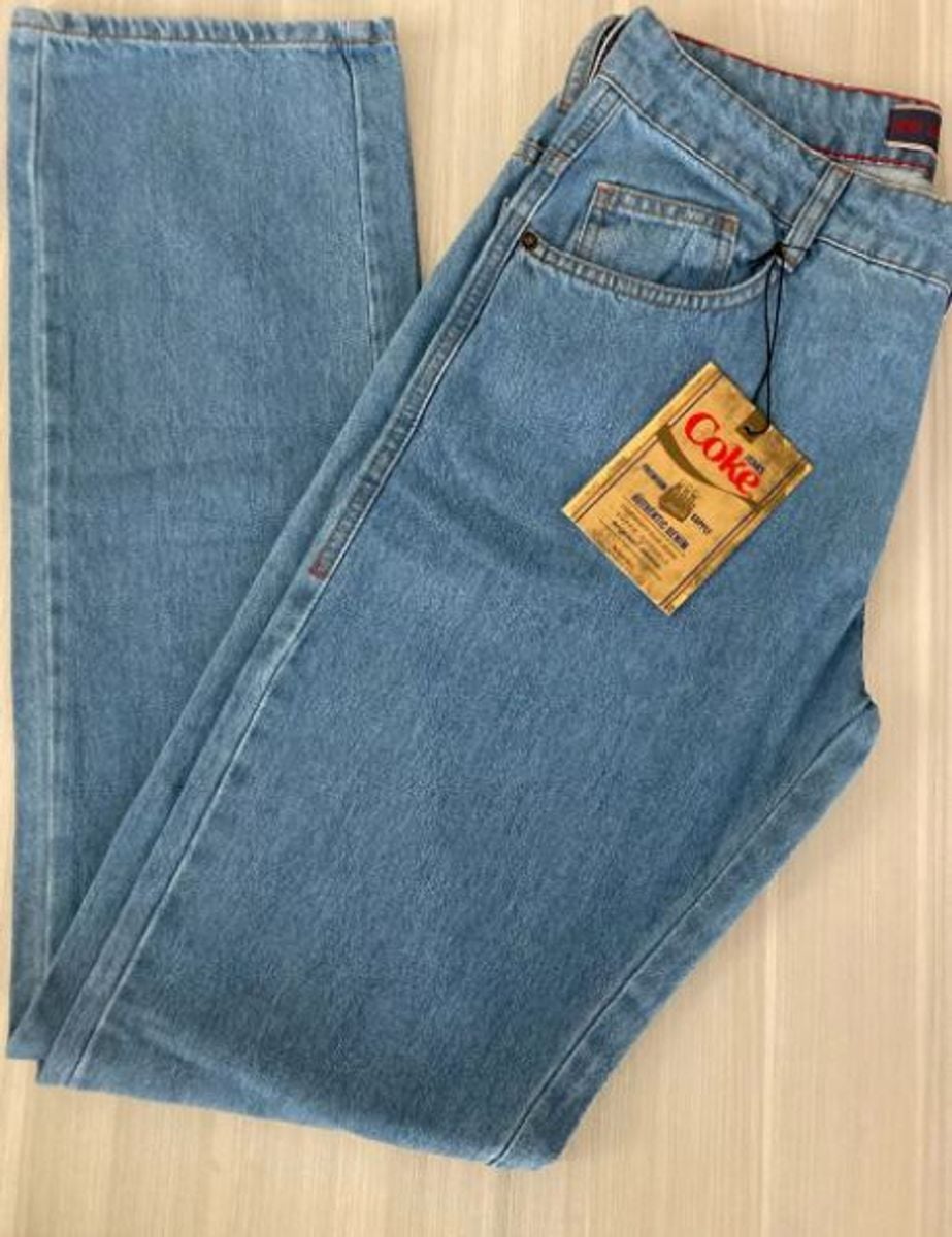 Calça Jeans Masculina Coca Cola | Calça Masculina Coca Cola Nunca Usado ...