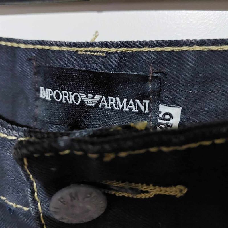 Calça jeans emporio armani hot sale masculina