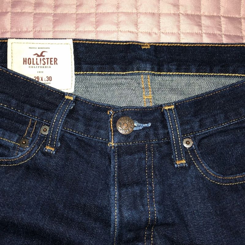 Calça Jeans Masculina Hollister, Calça Masculina Hollister Nunca Usado  56033838