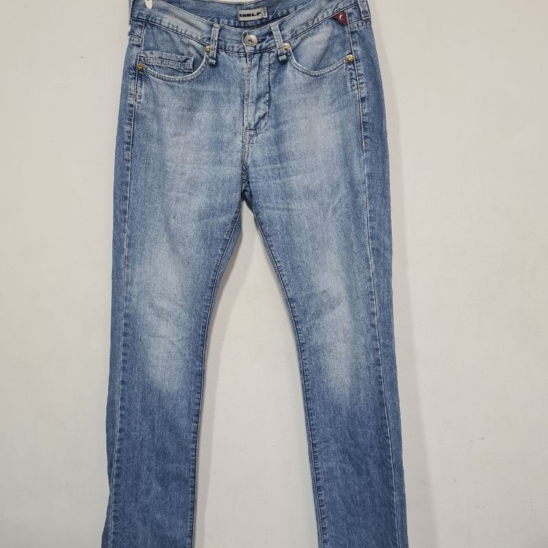 Calça jeans best sale masculina khelf