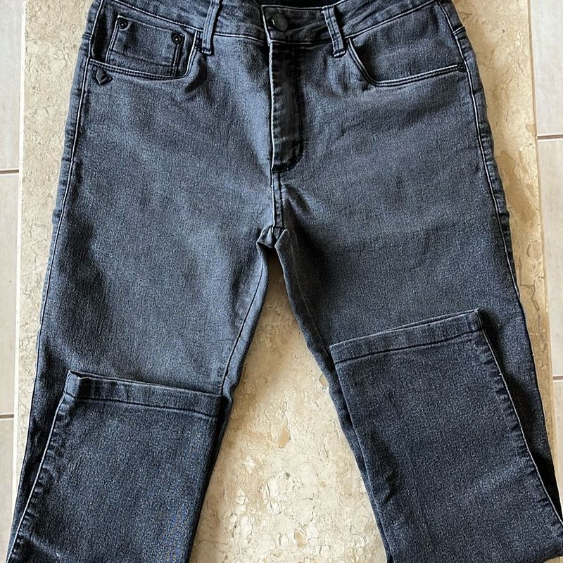 Calça Jeans Masculina L.Seven Preta, Modelo Slim, Tamanho 38, Calça  Masculina L.Seven Usado 95635448