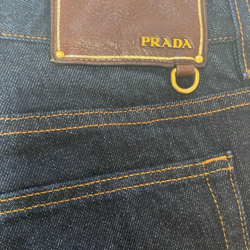 Calça jeans 2024 masculina prada