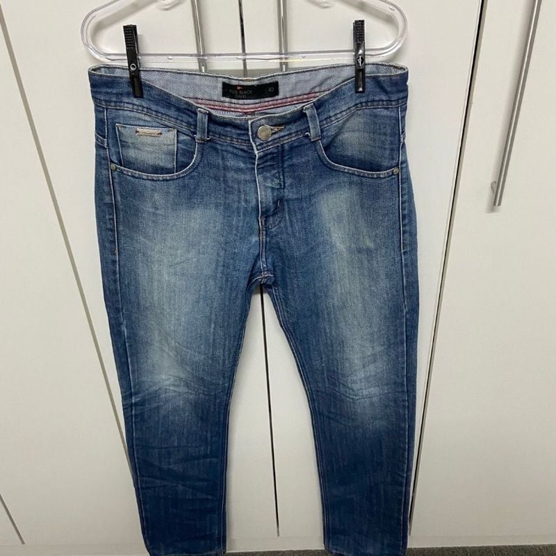 Calça fashion jeans pool masculina