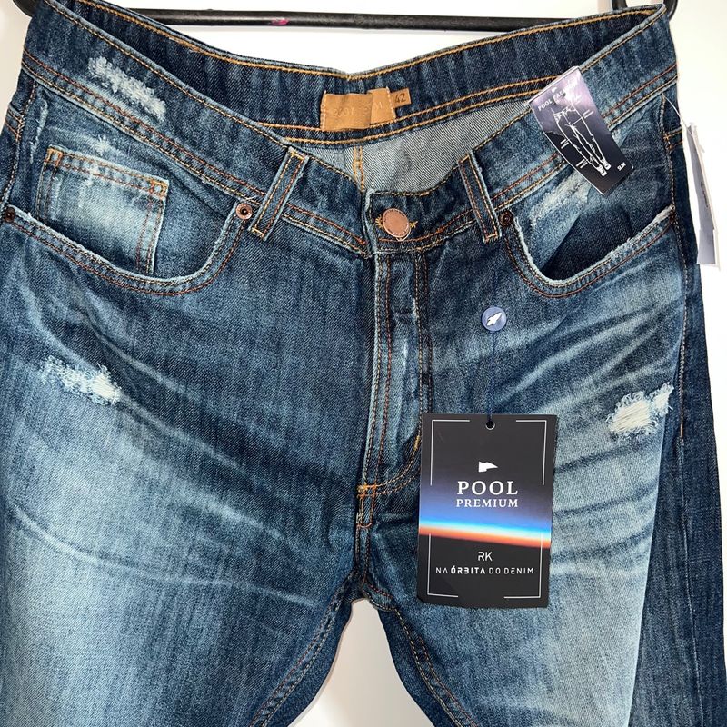 Calça masculina hot sale pool