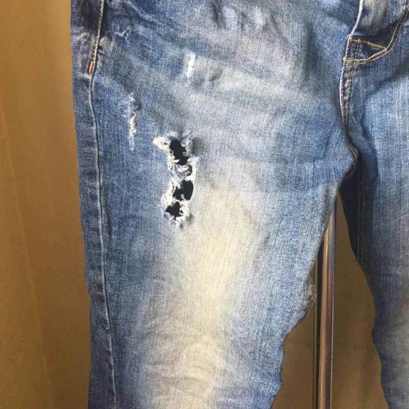 Calça jeans masculina rasgado 2024 renner